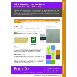 BG3L - Permaflor - 9.54 - Bathgate BG3L - BSEN Medium Duty 26mm  x 600mm x 600mm Panel