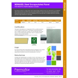 Bathgate BGM600L - PSA Medium Grade 26mm Panel x 600mm x 600mm Panel - BGM600L Permaflor BGM600L - Permaflor - 10.13 - Bathgate BGM600L - PSA Medium Grade 26mm Panel x 600mm x 600mm Panel